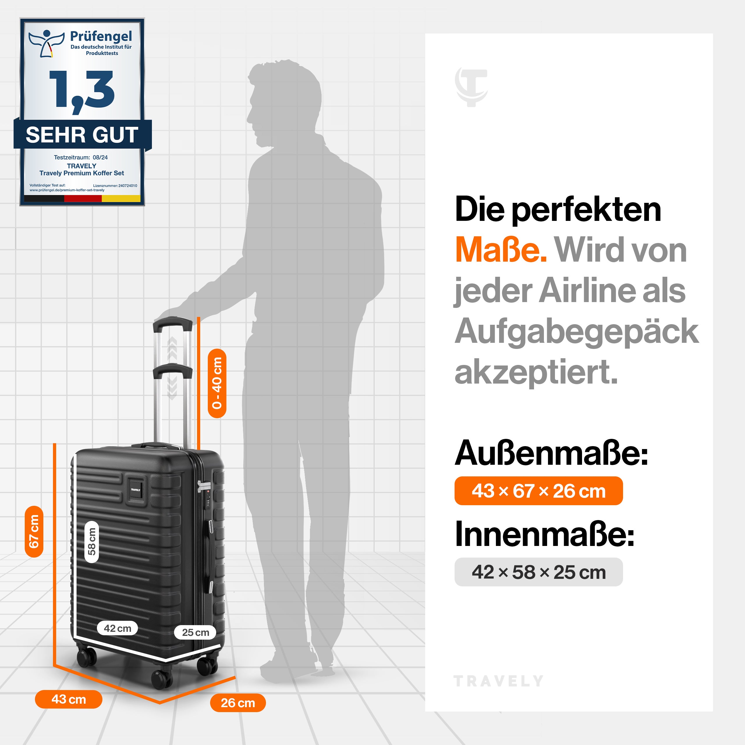 Premium Polycarbonat Koffer