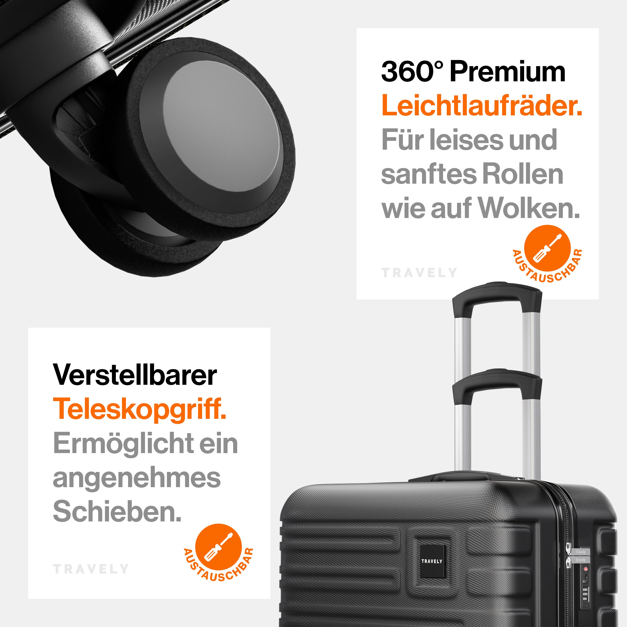 Premium Polycarbonat Koffer