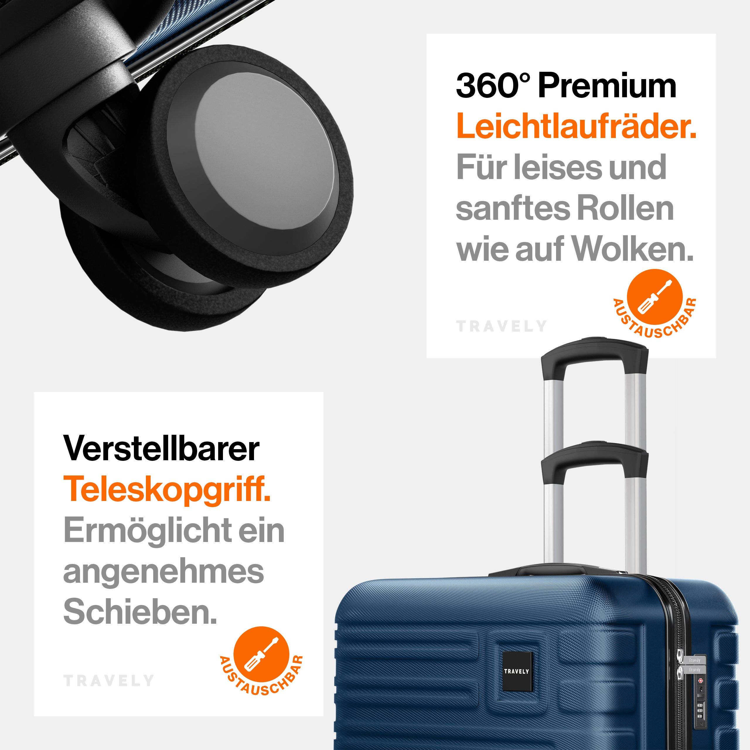 Premium Polycarbonat Koffer