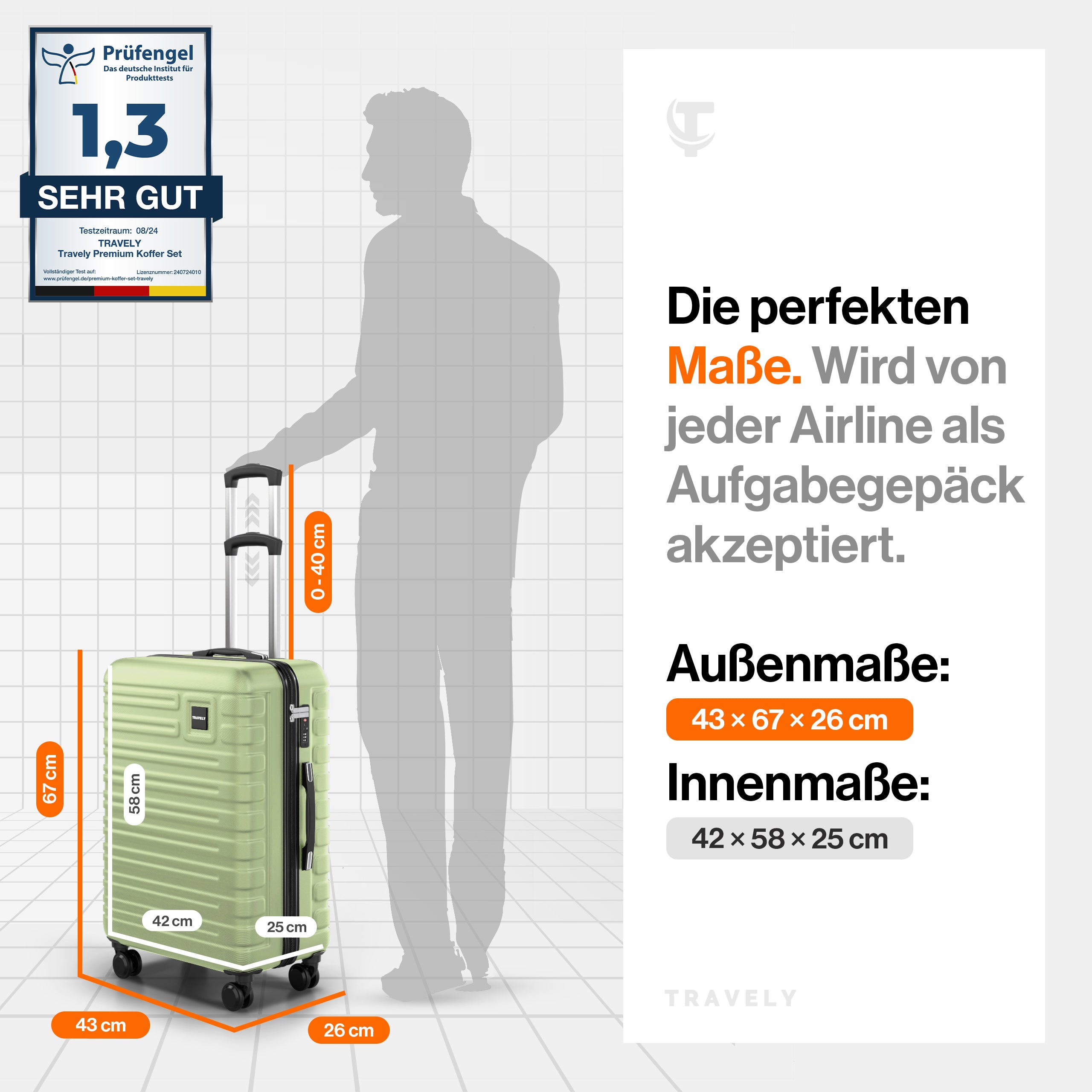 Premium Polycarbonat Koffer