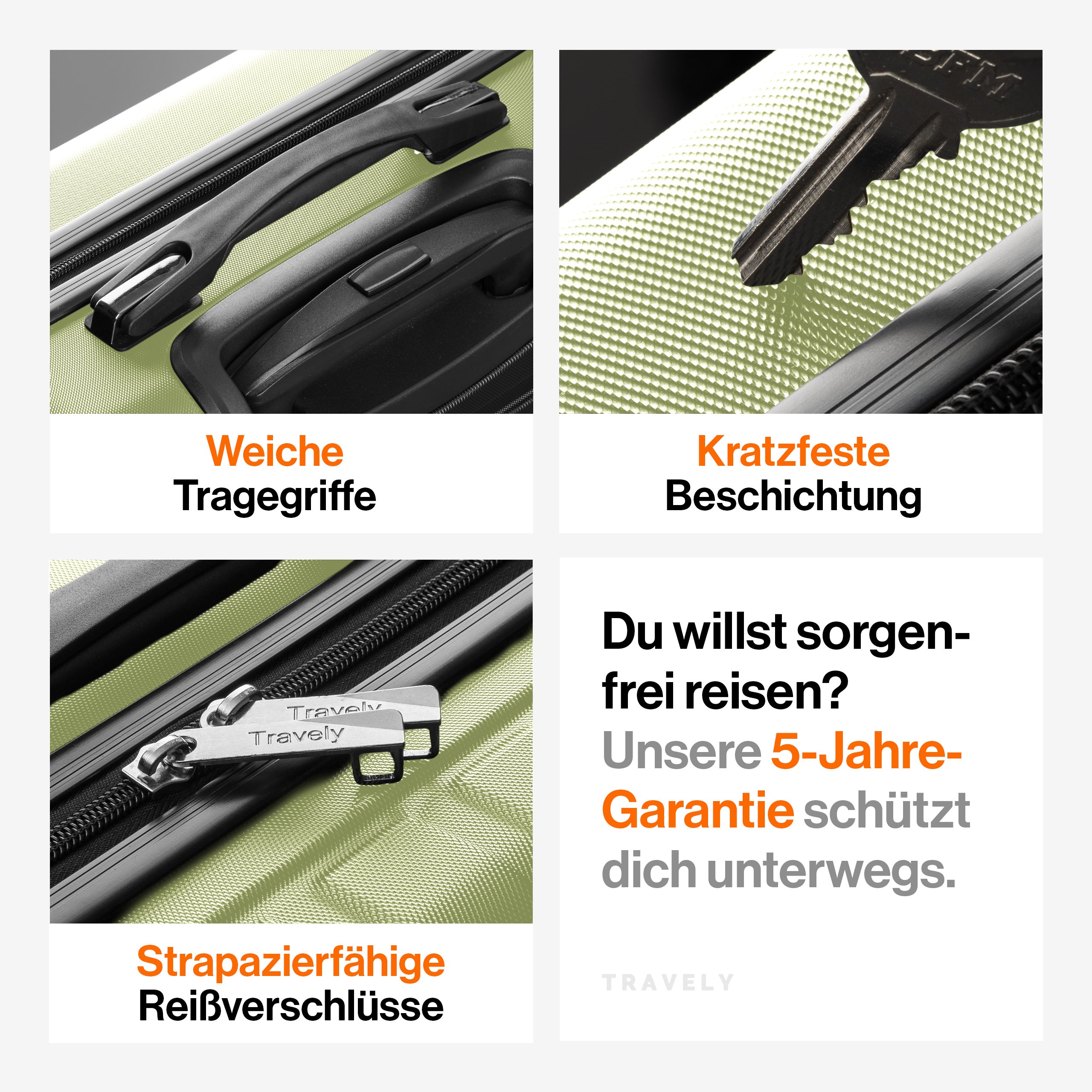 Premium Polycarbonat Koffer