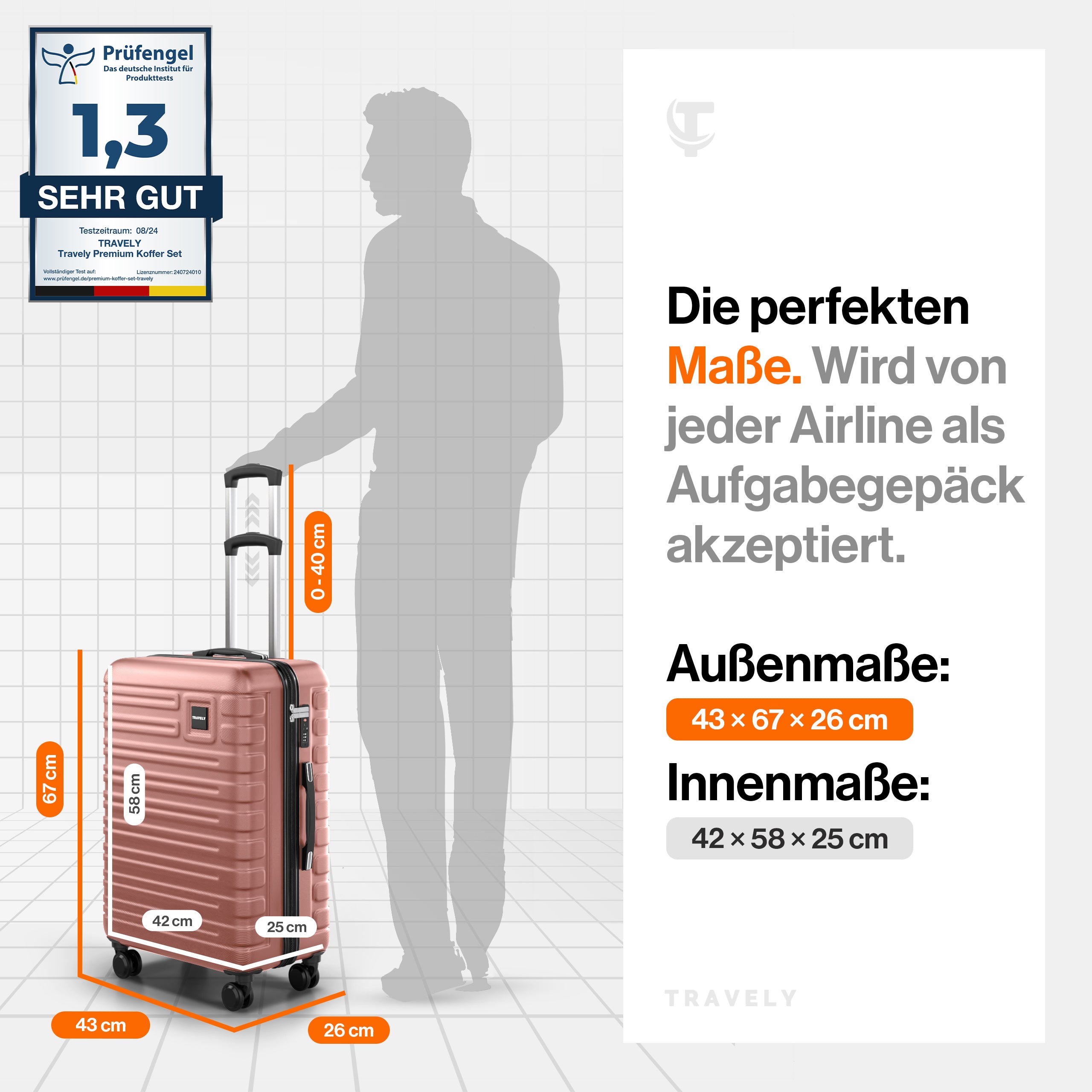 Premium Polycarbonat Koffer
