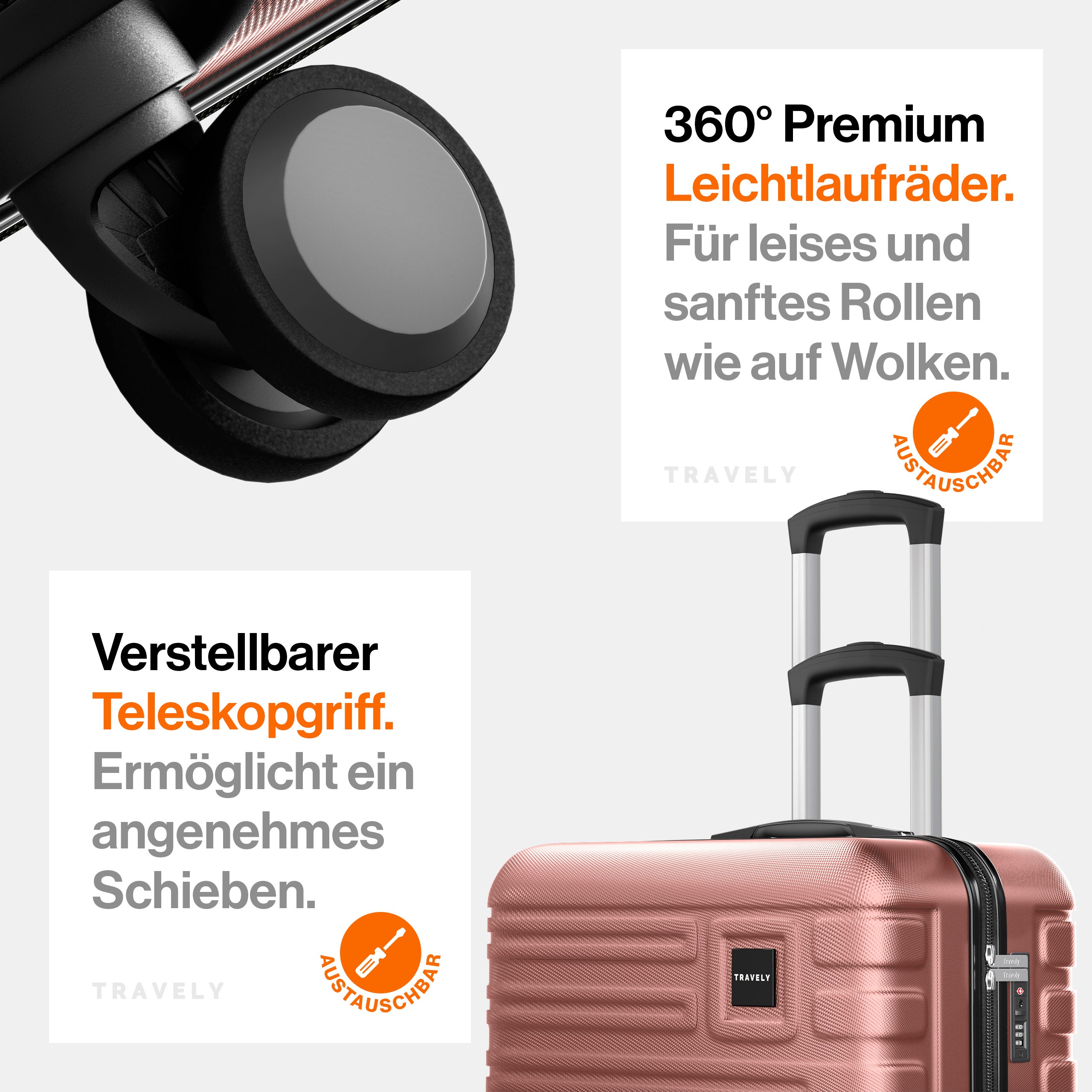 Premium Polycarbonat Koffer