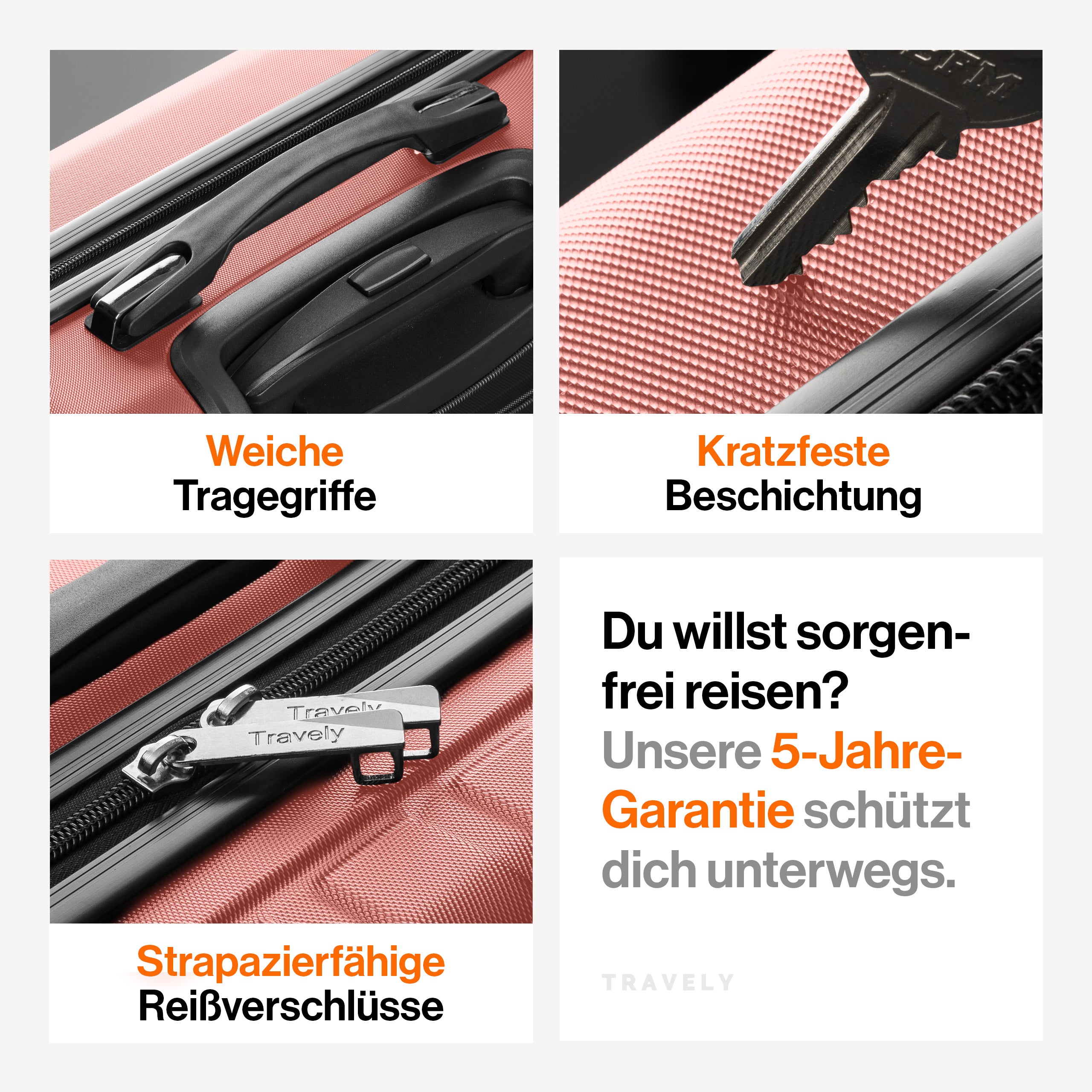Premium Polycarbonat Koffer
