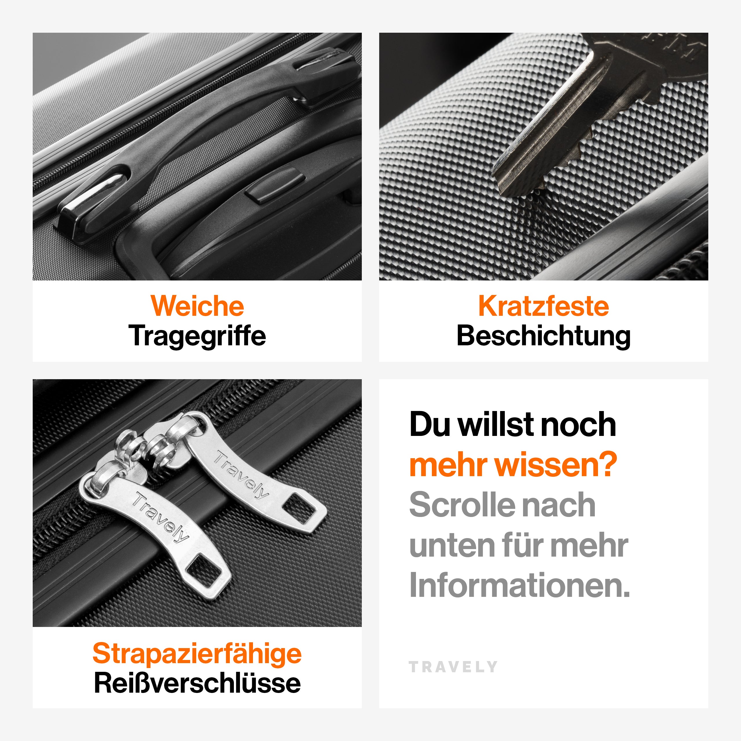 Premium Polycarbonat Koffer