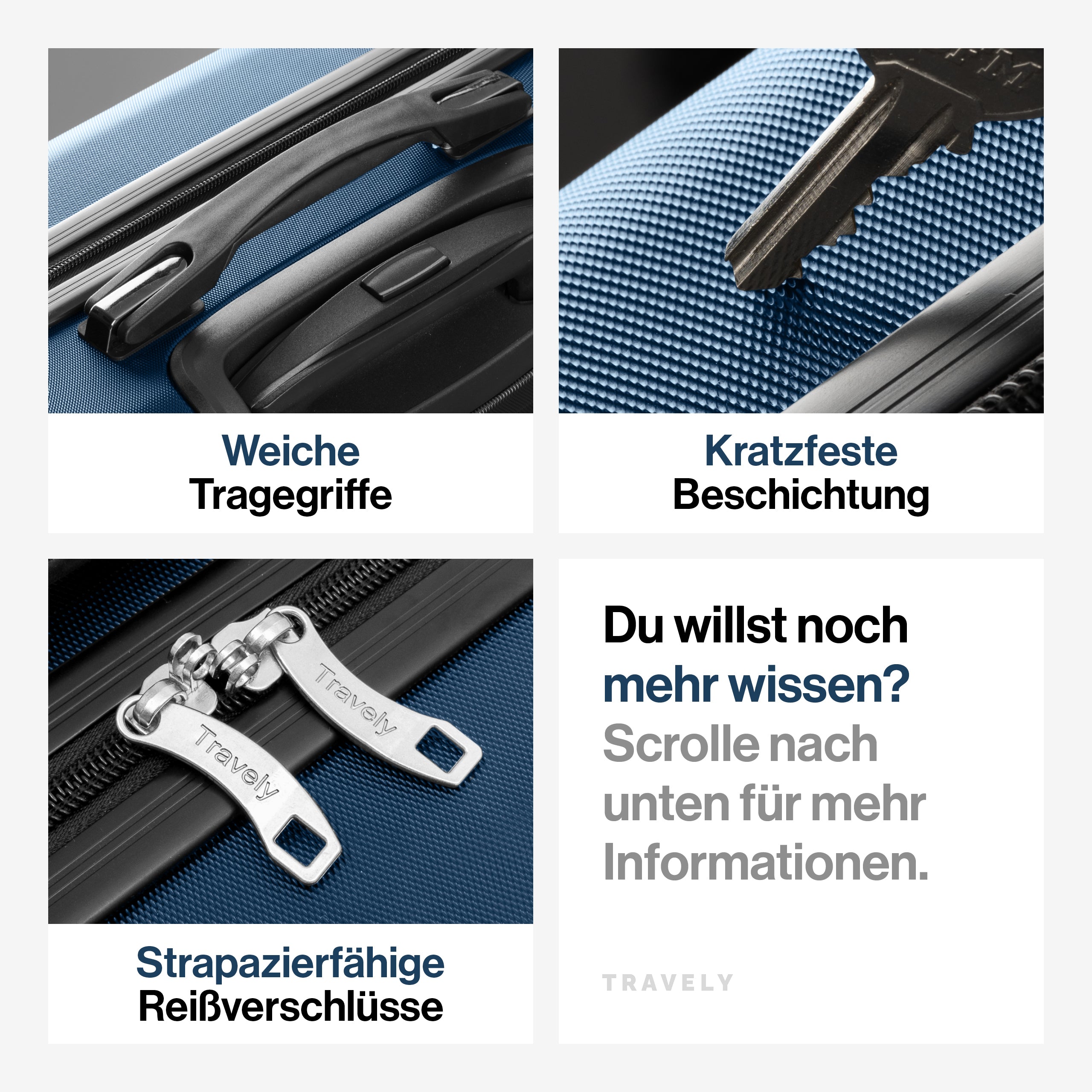 Premium Polycarbonat Koffer