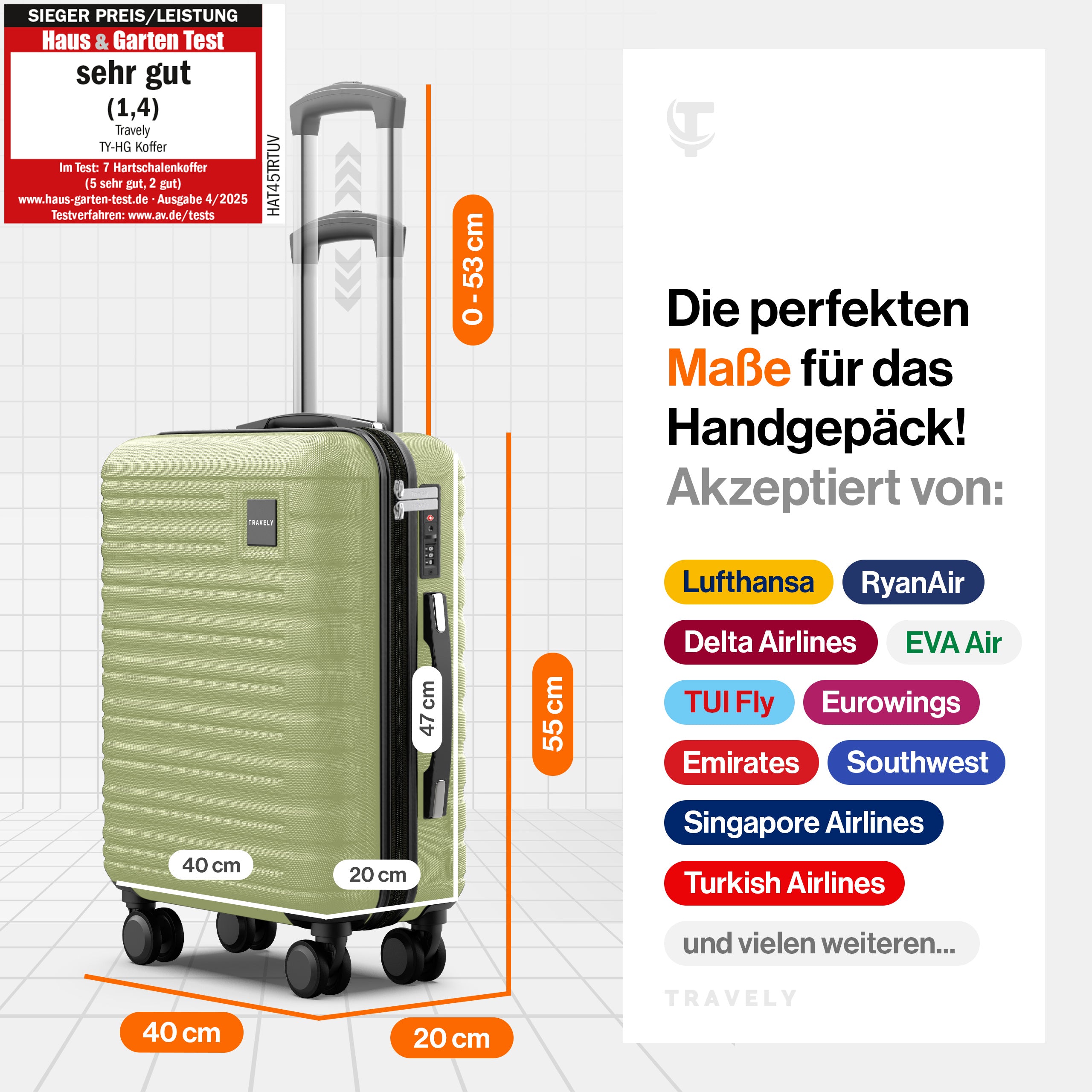 Premium Polycarbonat Koffer