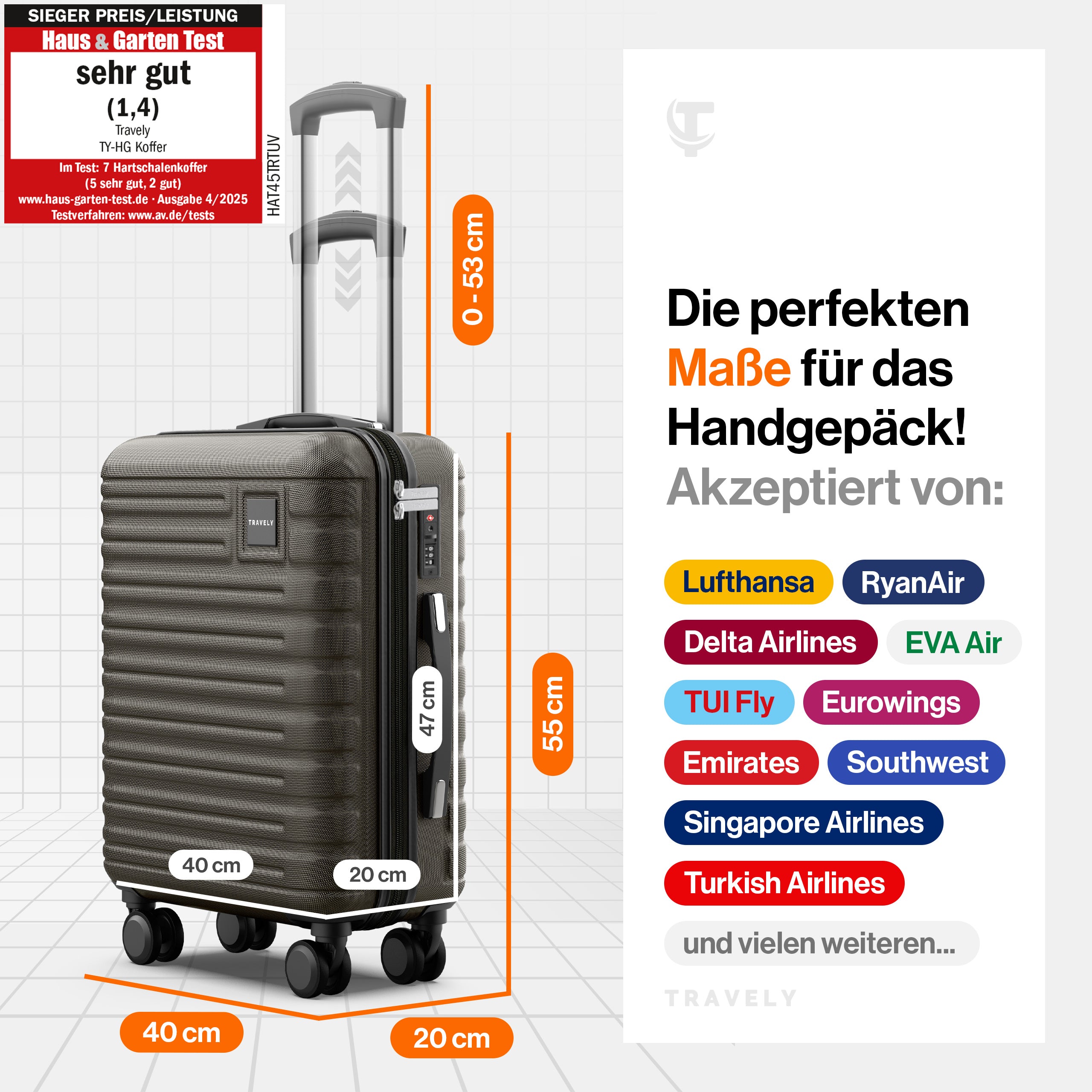 Premium Polycarbonat Koffer