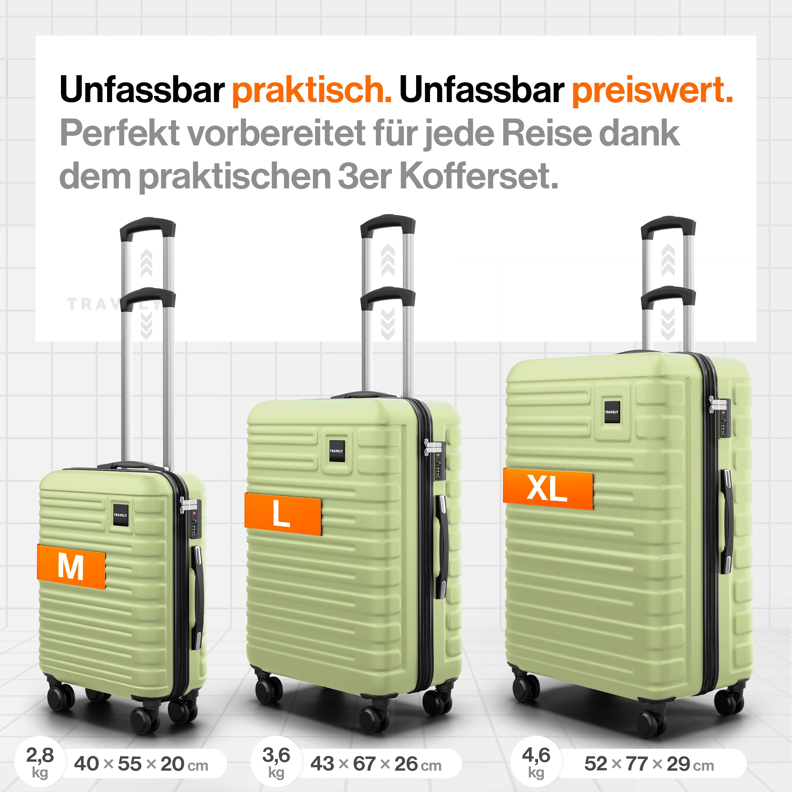 Premium Polycarbonat Koffer
