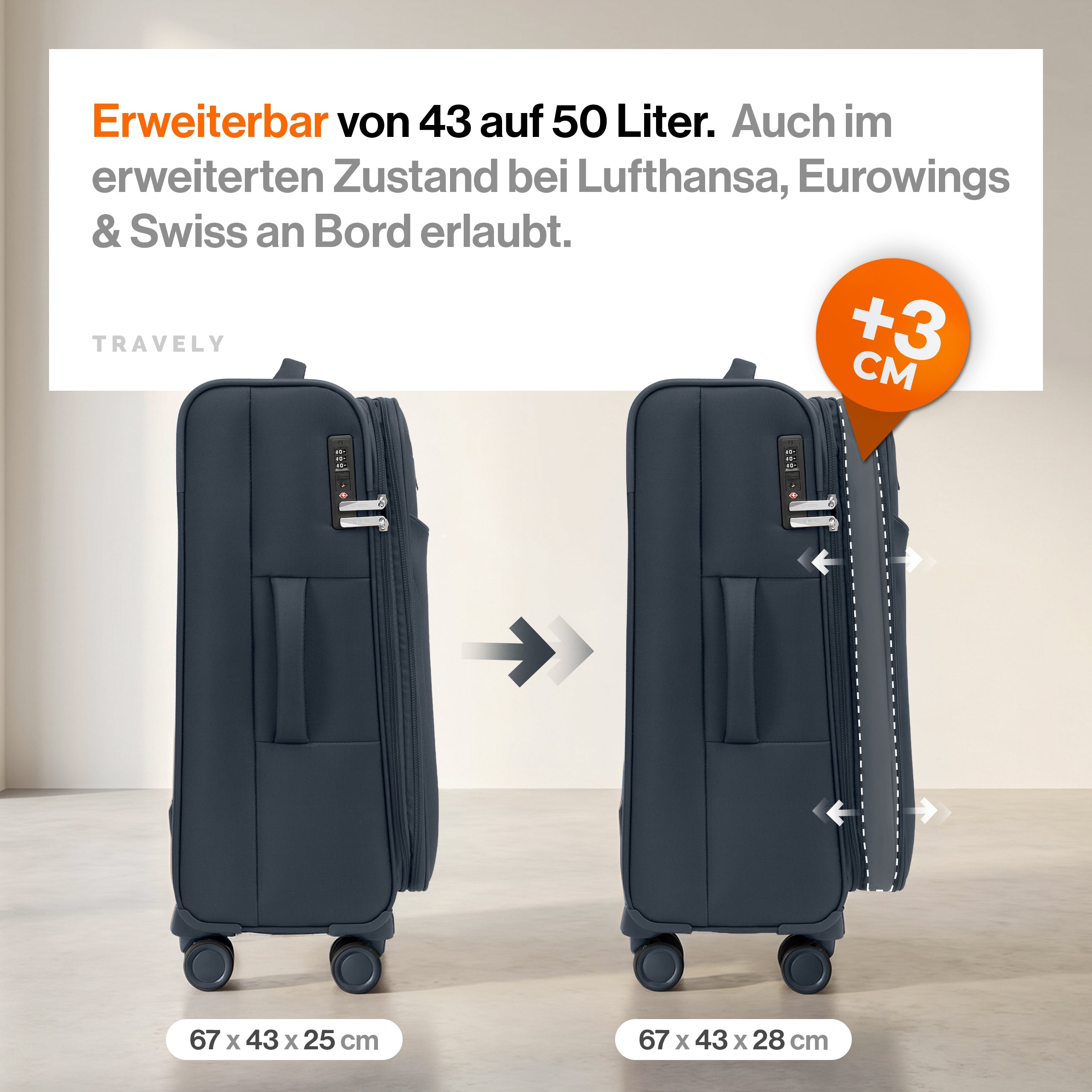Premium Stoffkoffer
