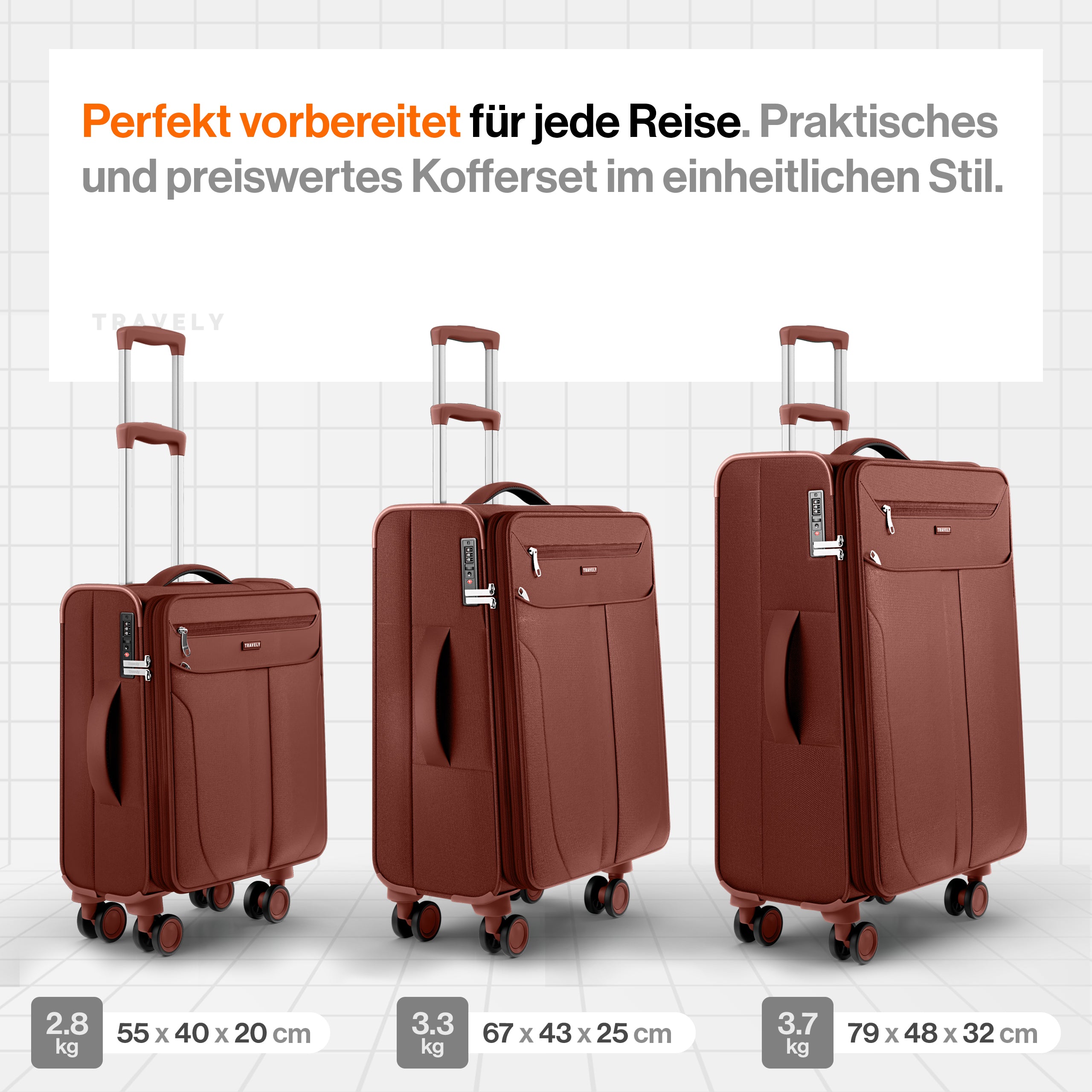 Premium Stoffkoffer