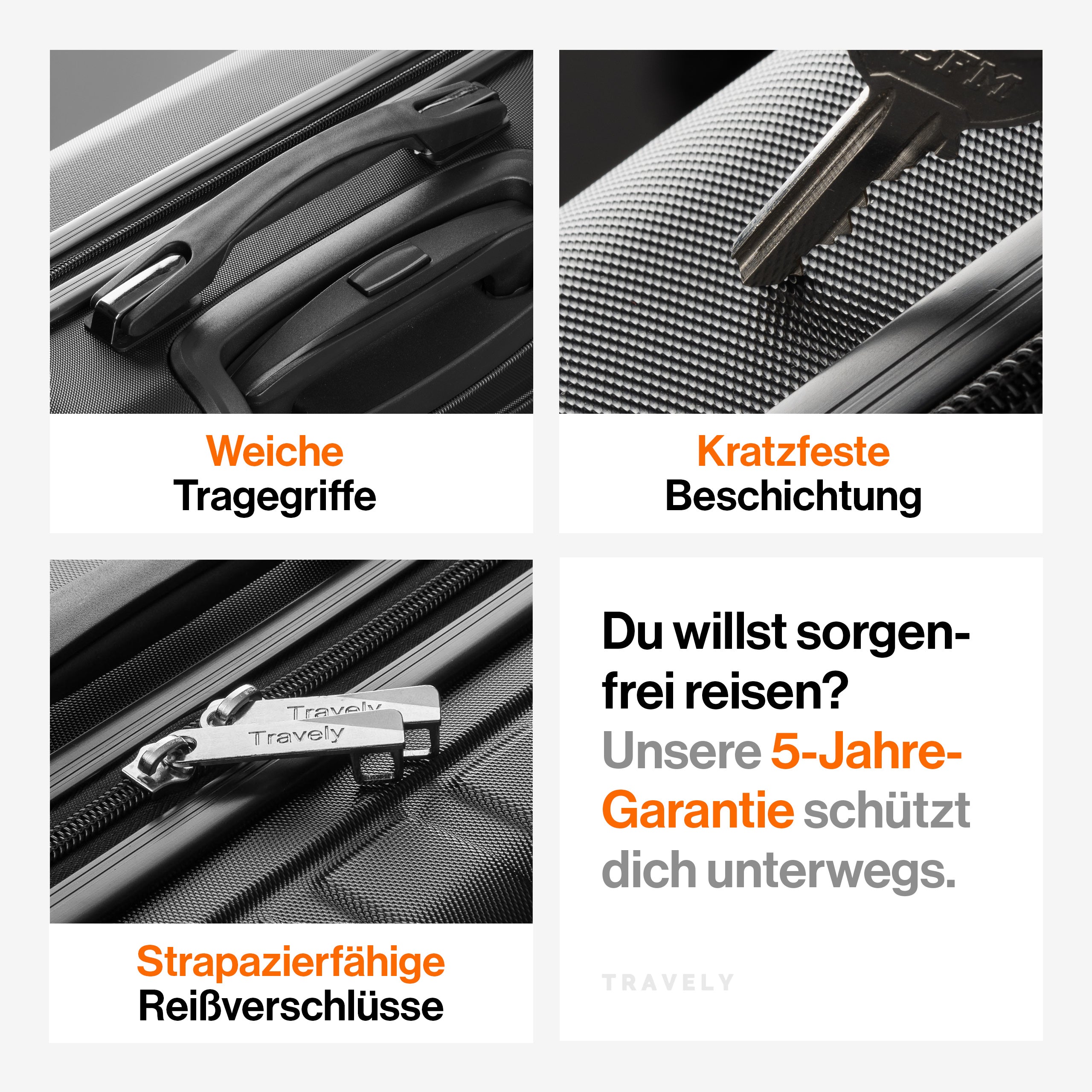 Premium Polycarbonat Koffer