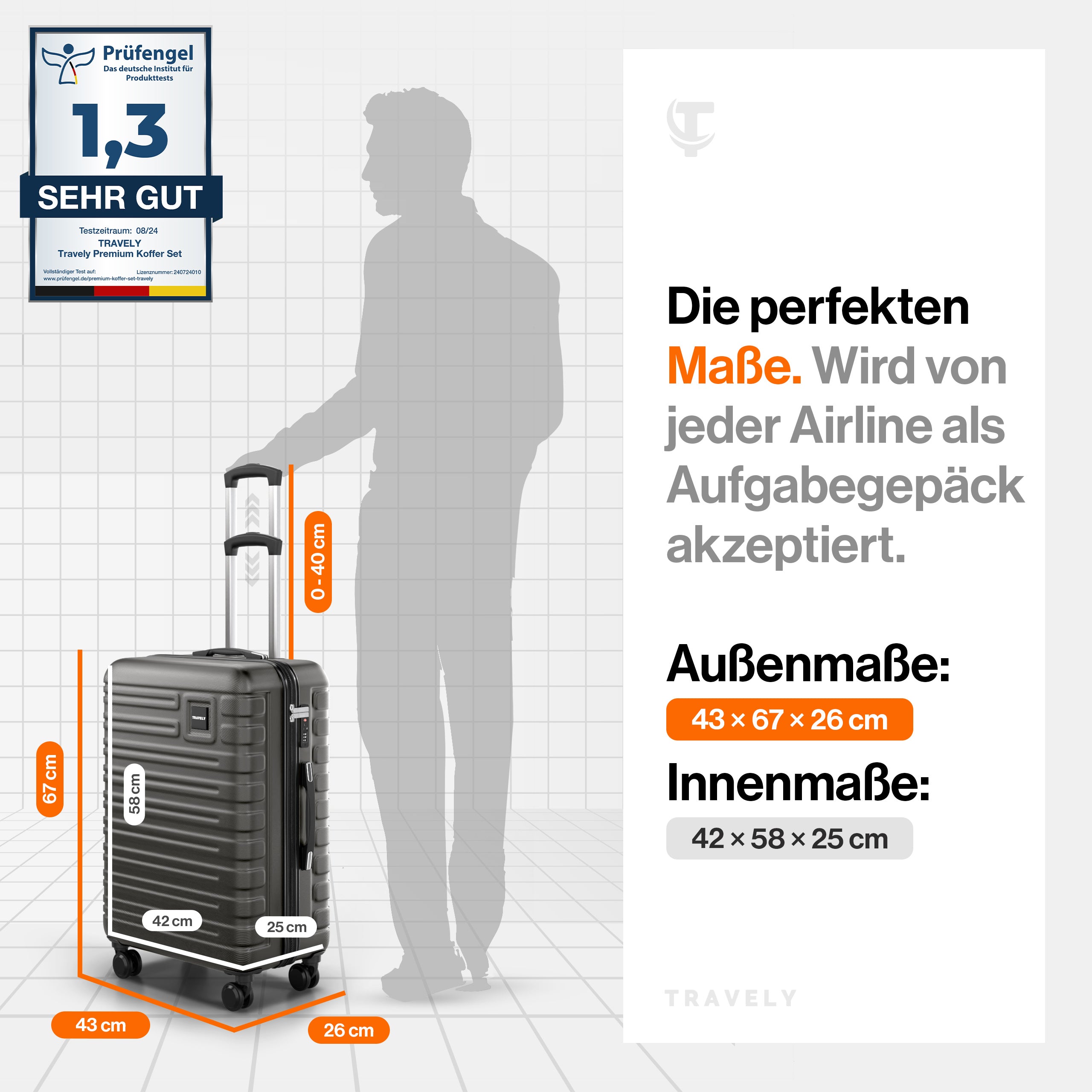 Premium Polycarbonat Koffer