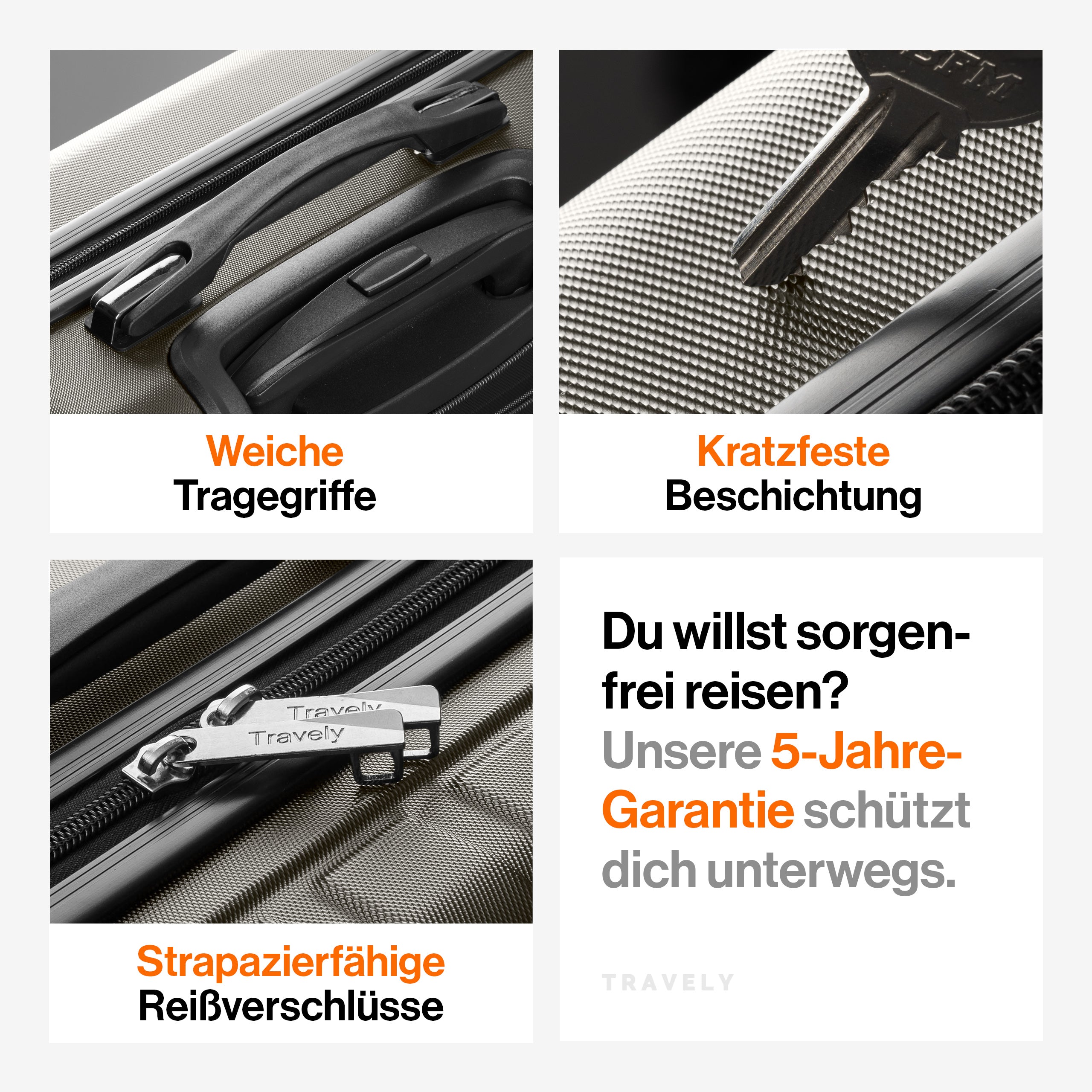 Premium Polycarbonat Koffer