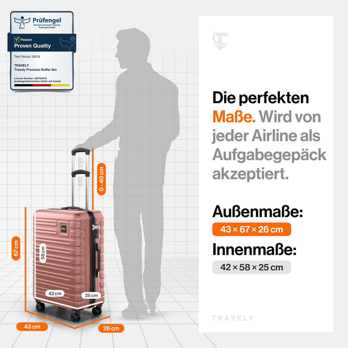 Premium Polycarbonat Koffer