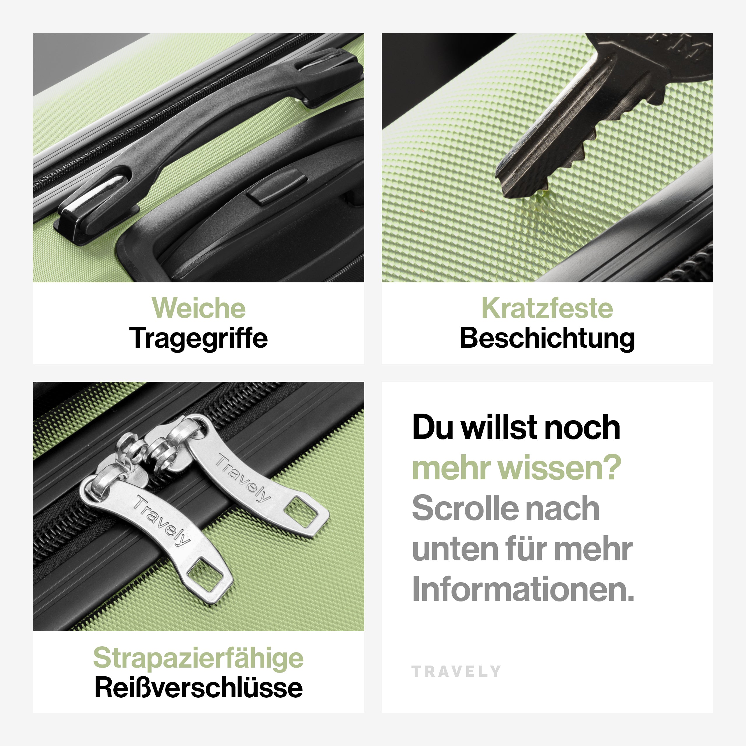 Premium Polycarbonat Koffer