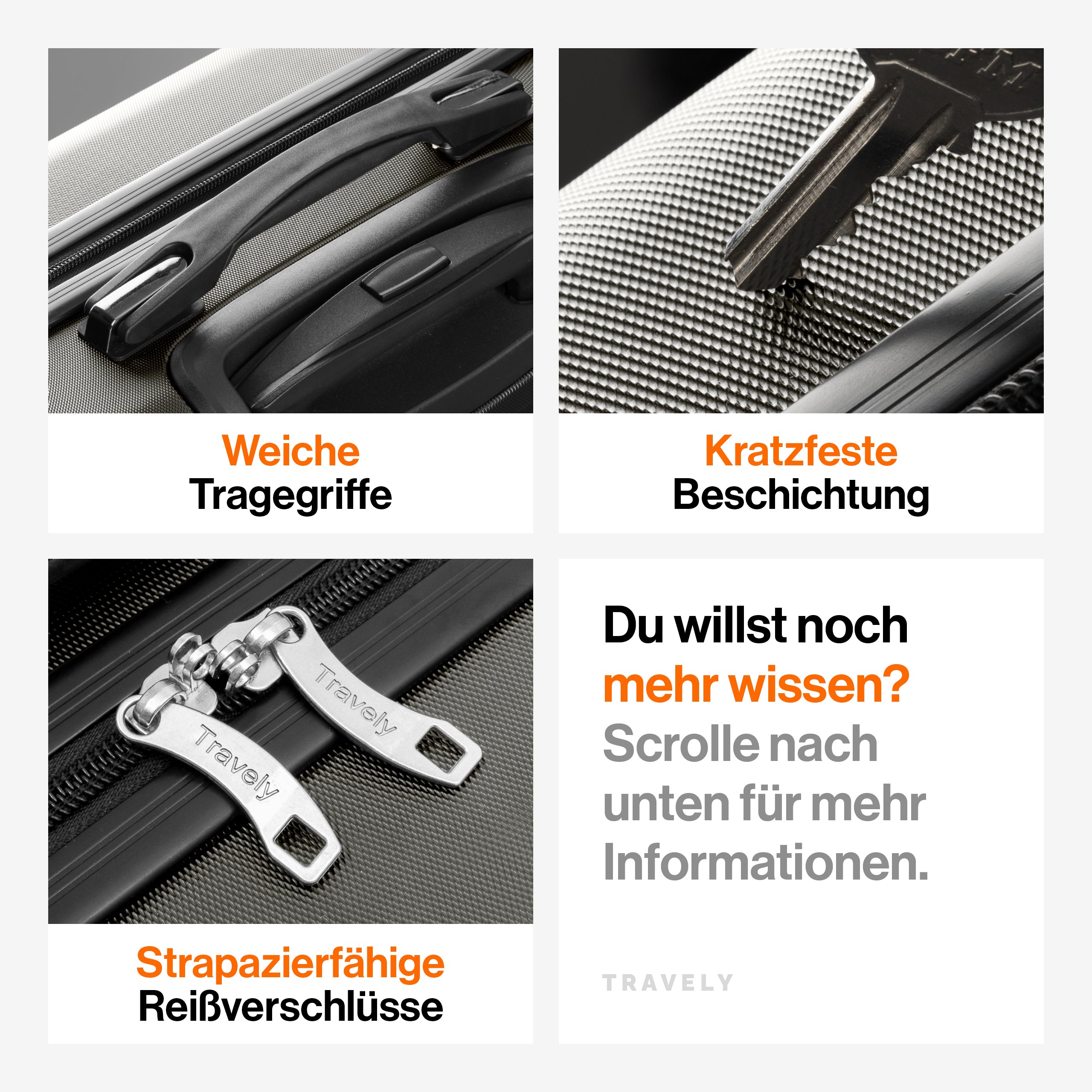 Premium Polycarbonat Koffer