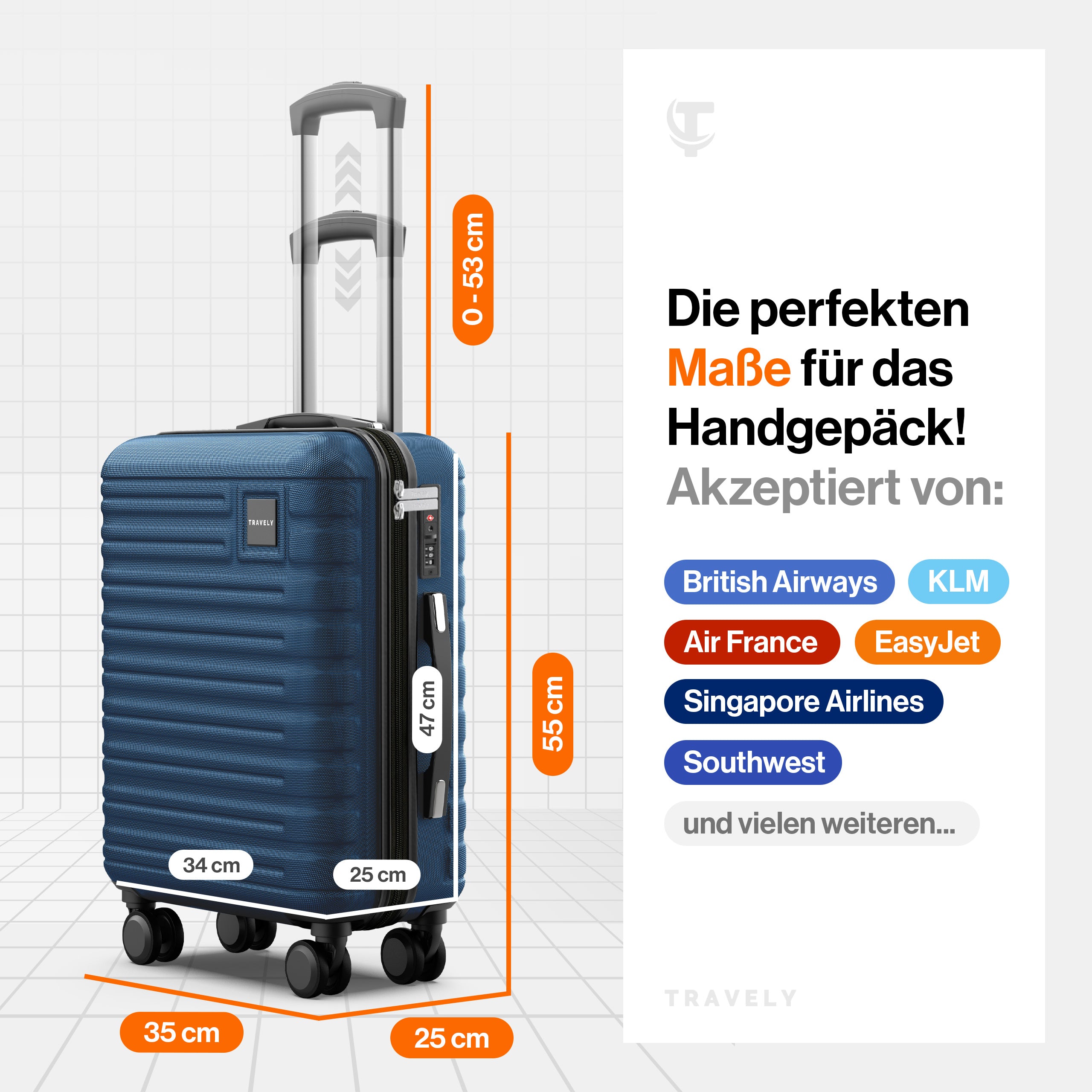 Premium Polycarbonat Koffer
