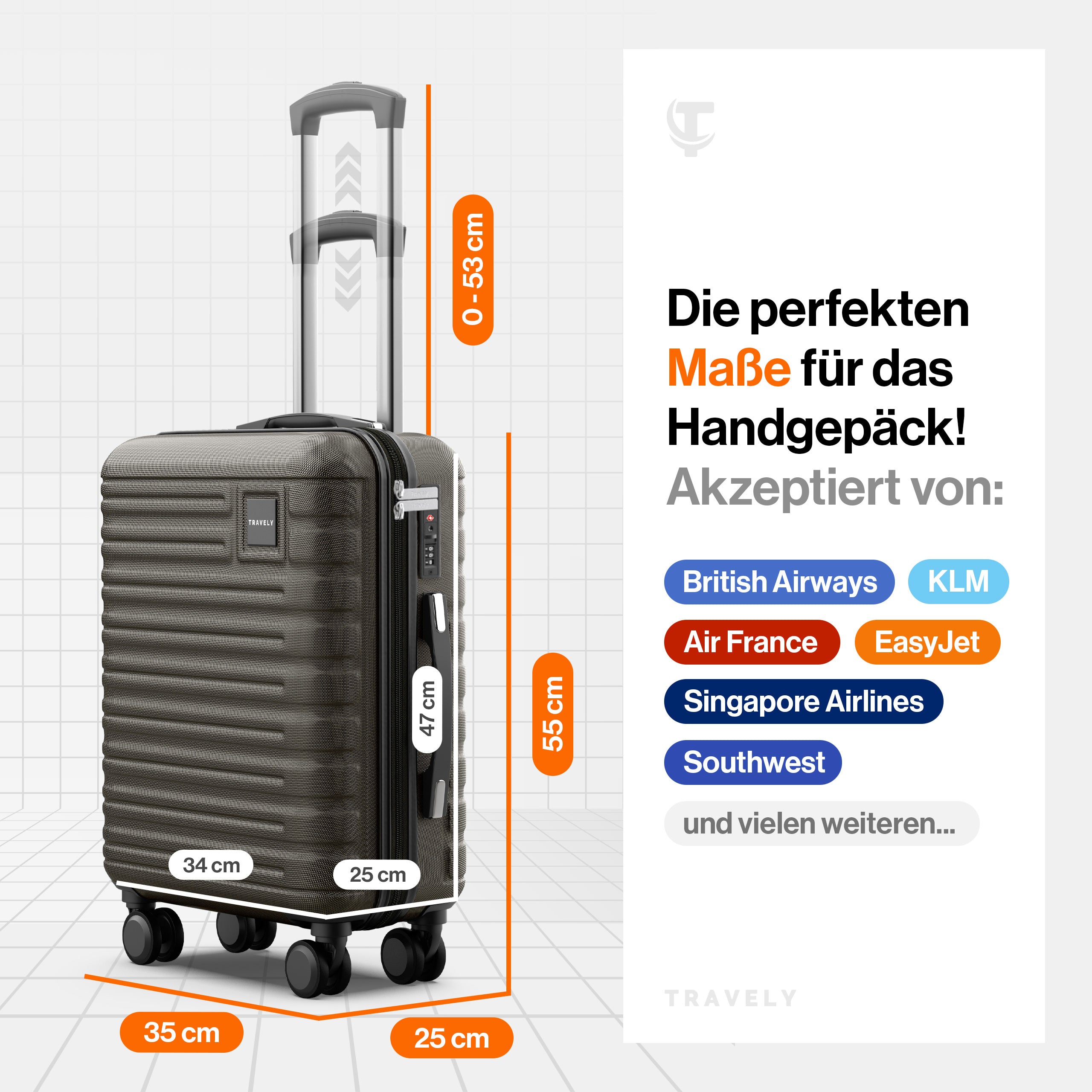 Premium Polycarbonat Koffer
