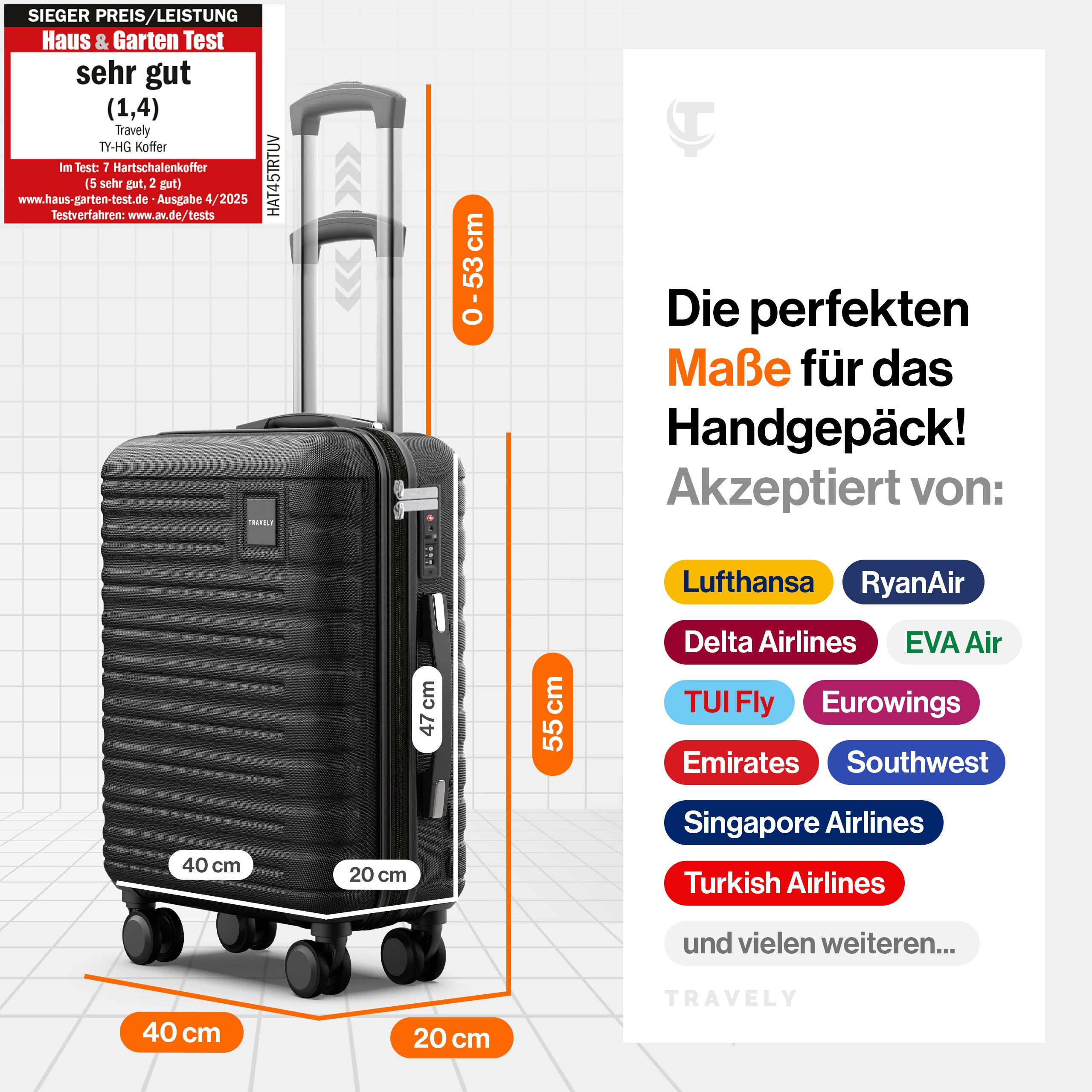 Premium Polycarbonat Koffer