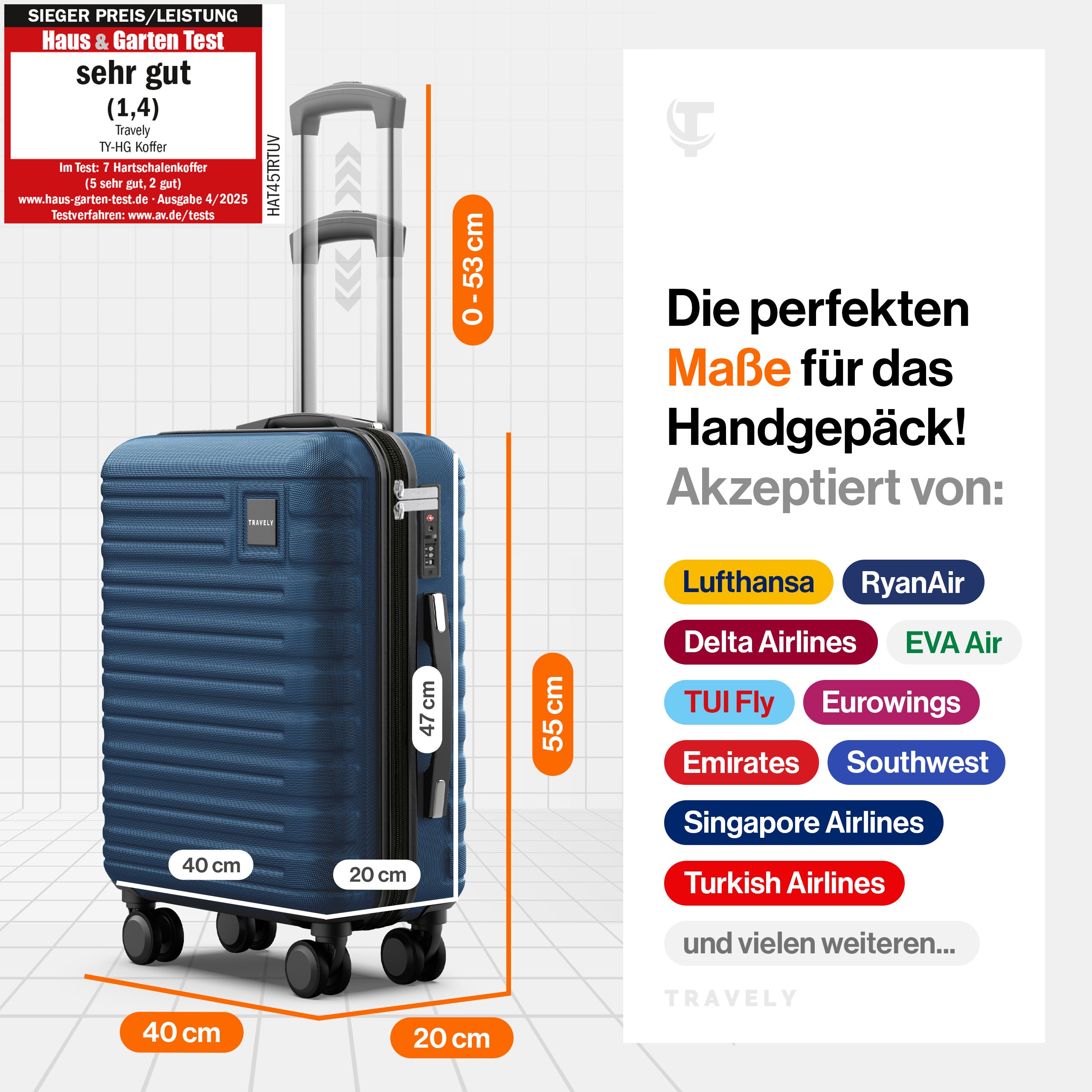 Premium Polycarbonat Koffer