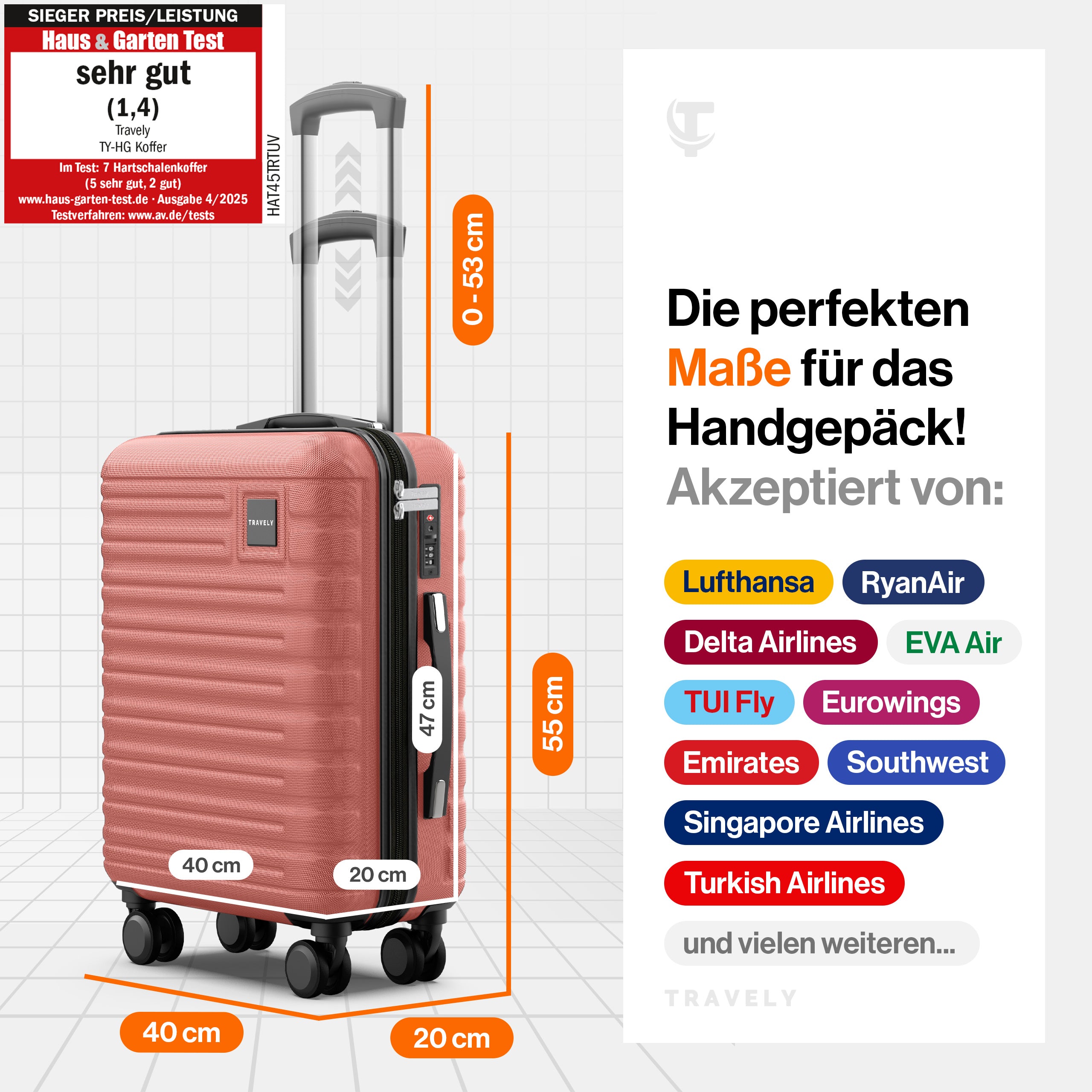 Premium Polycarbonat Koffer