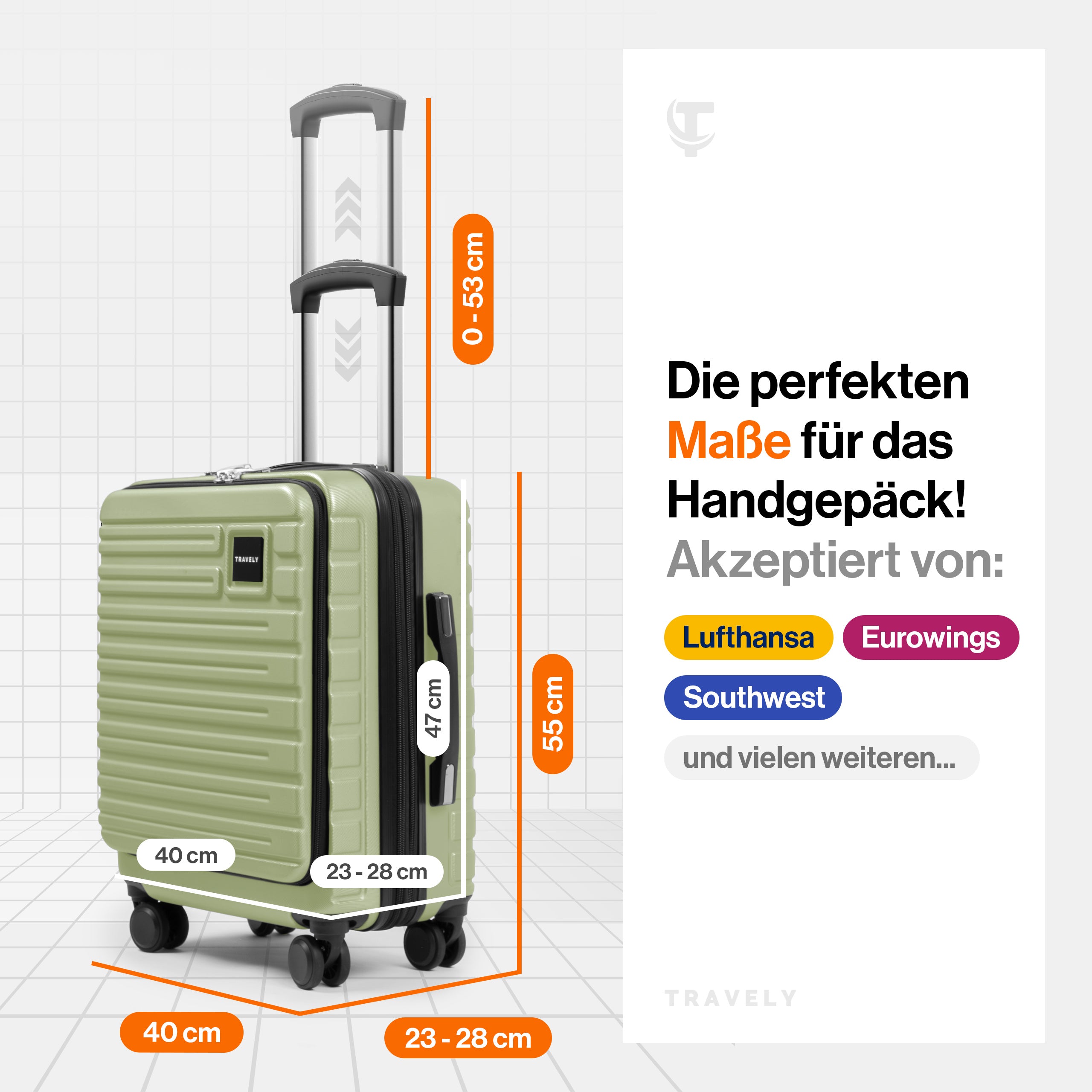 Premium Polycarbonat Koffer