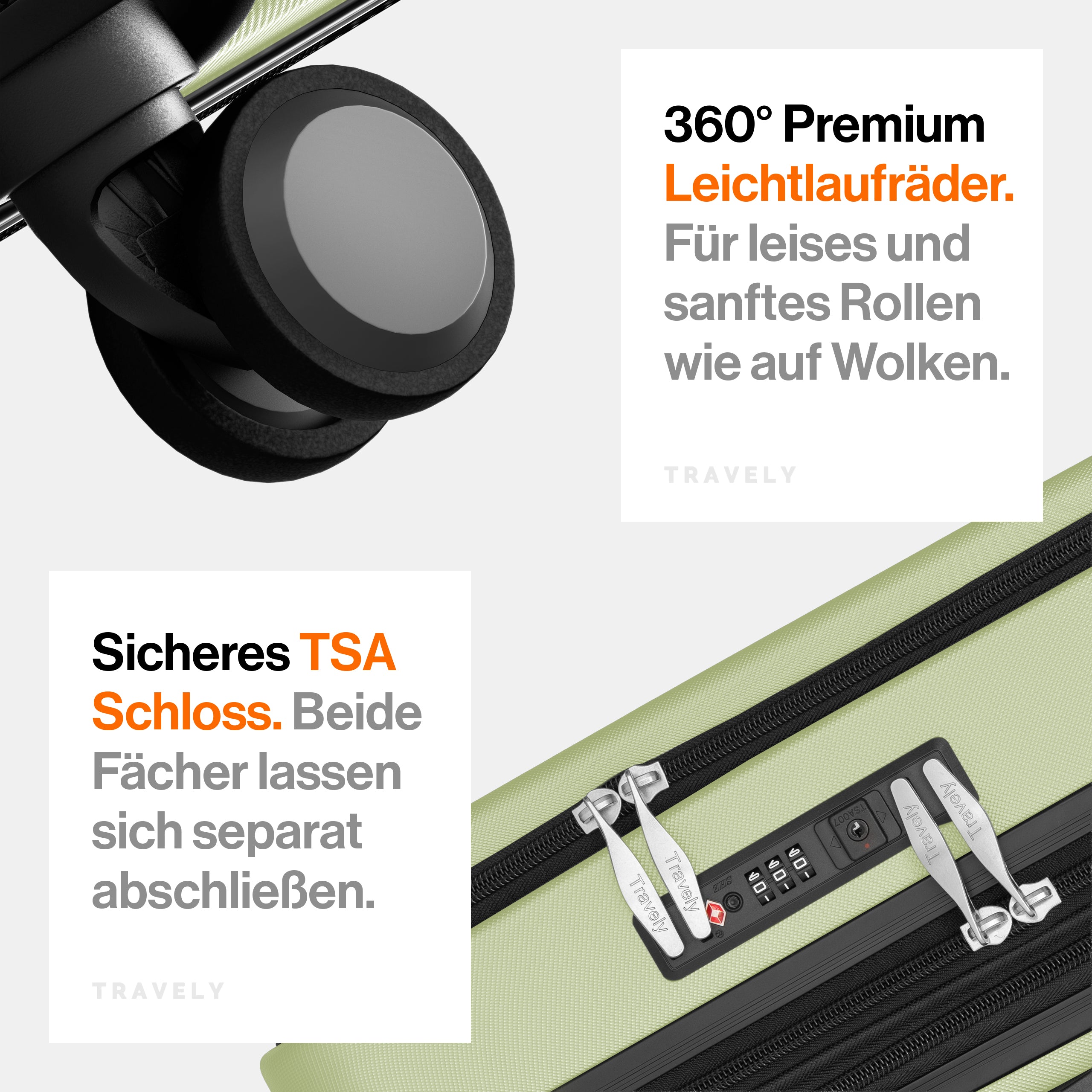 Premium Polycarbonat Koffer