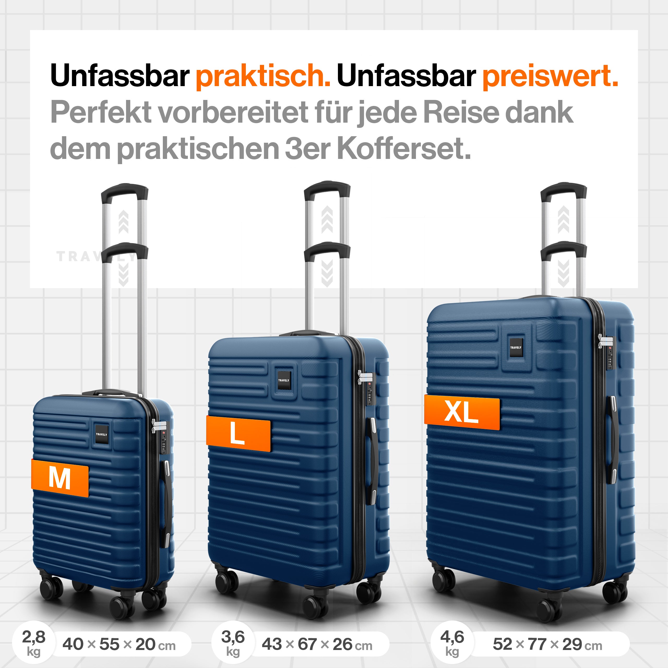 Premium Polycarbonat Koffer